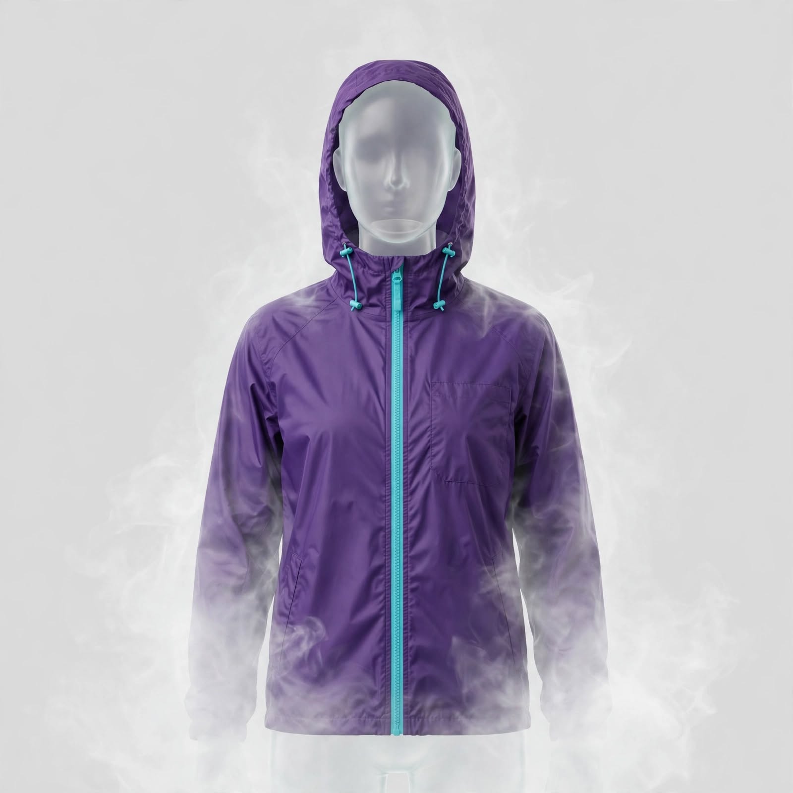 Custom Rain Jacket with Hood